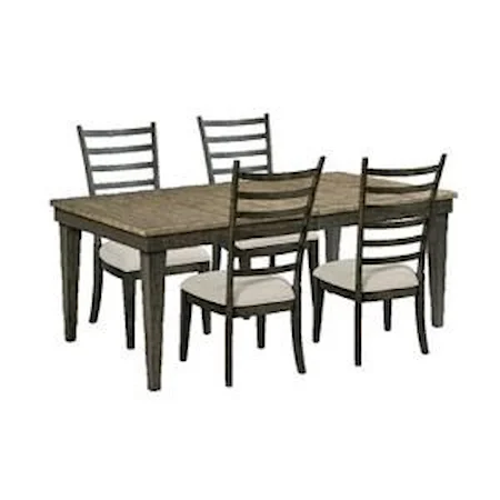 Table And Four Side Chairs